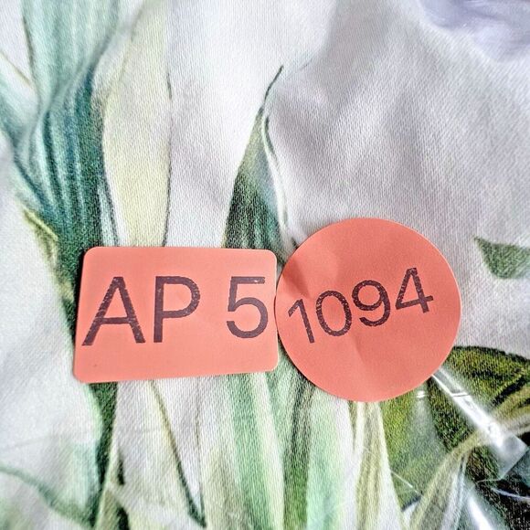 Gianni Bini green women Palm Print short hawaiia island  vacation pockets Size 4 - Picture 10 of 10